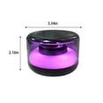 thumbnail image 3 of Altavoces Bluetooth Inalámbrico Mini Compacto Color Iluminado Subwoofer Bluetooth Inalámbrico Audio de Escritorio Portátil Bluetooth Audio Altavoces Portátiles Bluetooth Inalámbrico, 3 of 7