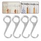 thumbnail image 4 of Ganchos de anillo para colgar llaves, soporte para toallas de baño, ganchos de cocina de Metal, 5 uds., 4 of 5