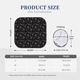 thumbnail image 3 of Haiem Cute Skull Car Windshield Sun Shade (2 Pieces) Foldable Windshield Sun Shade Car Accessories for Truck SUV Pickup-Small, 3 of 7