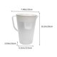thumbnail image 3 of Enfriador de agua para refrigerador de 2 L | Jarra de agua fría de plástico de gran capacidad con filtro | Material de grado alimenticio | Resistente a altas temperaturas | Mango ergonómico, 3 of 5