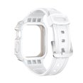 thumbnail image 4 of Compatible With Apple Watch Band 45mm TPU Strap With Shockproof PC Frame Bumper Case Design For iWatch Series 7/8 Rugged Heavy Duty, 4 of 5