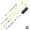 Yellow, variant on LED Light Motorcycle Helmet Kit Night Riding Signal M 3 Bar Flashing Stripe