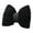 Black, variant on ZZYuan Big Clearance Bow Pillow Cute Bow Shaped Pillows Lumbar Pillow Home Decorative Bowknot Throw Pillow Cushion for Sofa Couch Bed Living Room Bedroom Car Backrest Cushion New!