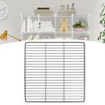 thumbnail image 2 of Guardoinrt Portable Metal Wire Guinea Pig Playpen Cage Fence Foldable and Lightweight dense black Grid 1Set, 2 of 6