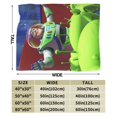 thumbnail image 3 of Toy Story Blanket, Super Soft Throw Blanket For Couch Sofa Bed, Cozy Lightweight Warm Flannel Blanket, 60"X50", 3 of 9