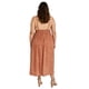 thumbnail image 3 of Vestido Largo Doble Tirante Zenobia Talla Extra 11746 Canela Cafe 38, 3 of 6
