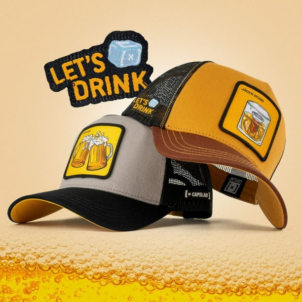 Gorra Trucker Unisex Capslab con Parches Bordados Exclusivos para