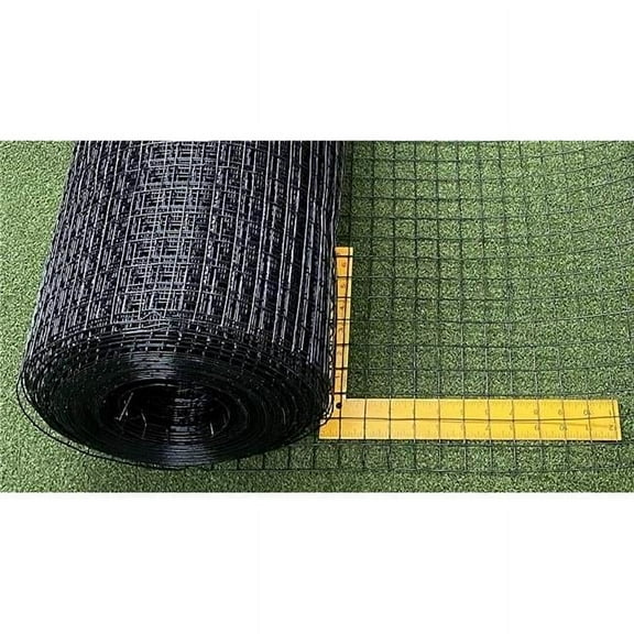 Critterfence 3x100 1x1 3 x 100 ft. Black Steel 1 x 1 in. Square Grid Fence
