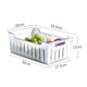 thumbnail image 2 of Caja De Almacenamiento Multifuncional, Caja De Almacenamiento De Frutas Frescas, Contenedor, Escurridor De Verduras, Soporte Para Nevera sonducket HA035289-00, 2 of 6