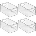 thumbnail image 6 of Plastic Home Closet Organizer - 4 Pack - Clear, 6 of 7