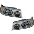 thumbnail image 4 of For 98-02 Lincoln Town Car Headlight Headlamp Front Head Light w/Bulb SET PAIR, 4 of 5