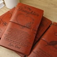 thumbnail image 4 of YAOMOBB Schedule Book Premium Thickened Page Faux Leather Handmade Recipe Book Monthly Planner Smooth Writing Journal Notebook, 4 of 7