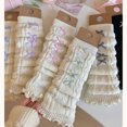 thumbnail image 6 of Girls Stylish Sweet Bowknot Socks Covers Cosy Comfortable Leg Warmers Fashionable Legwear for Daily Wear & Parties, 6 of 9