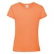 thumbnail image 1 of Fruit Of The Loom- Camiseta de manga corta Sofspun para niñas (Naranja), 1 of 2