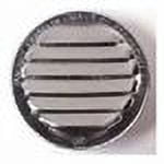 LOMANCO Circle Vent, White, 2-In., 6-Pk. CV2BW