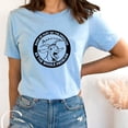 thumbnail image 5 of No seas parte del problema, sé todo el problema. Camisetas de algodón para mujer. Camiseta gráfica divertida de la cabra que grita. Camisetas Y2k para mujer., 5 of 5
