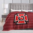 thumbnail image 4 of Grinnell A College Logo Fleece Blanket, Very Soft Microfiber Flannel Blanket for Couch Warm and Cozy for All Seasons, 4 of 6