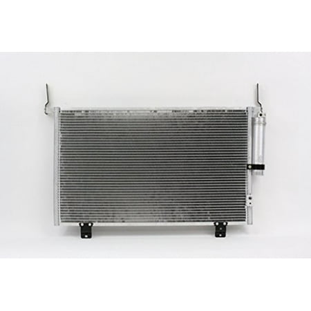 A-C Condenser - Pacific Best Inc For/Fit 3383 04-08 Mitsubishi Endeavor AWD WITHOUT Tow & FWD 10-11