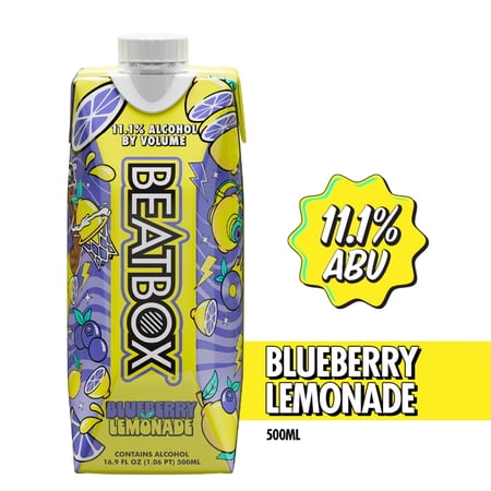 BeatBox Blueberry Lemonade, 11.1% ABV, 500ml