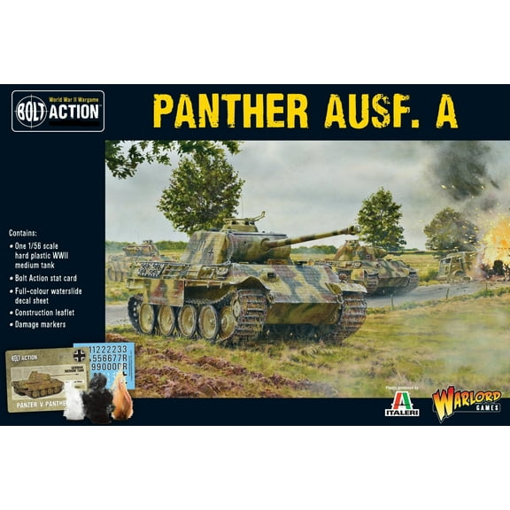 German Panther Ausf A. - Bolt Action