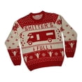 thumbnail image 3 of Suéter navideño, ropa abrigada, cuello redondo, patrón navideño, suéter para SG, 3 of 9