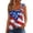 Blue#01, variant on Y-Sunset Summer Tank Cute Tops for Women Casual Sleeveless Shirt Loose Fit Scoop Neck O Ring Shoulder Blouse 250th Anniversary 4th of July