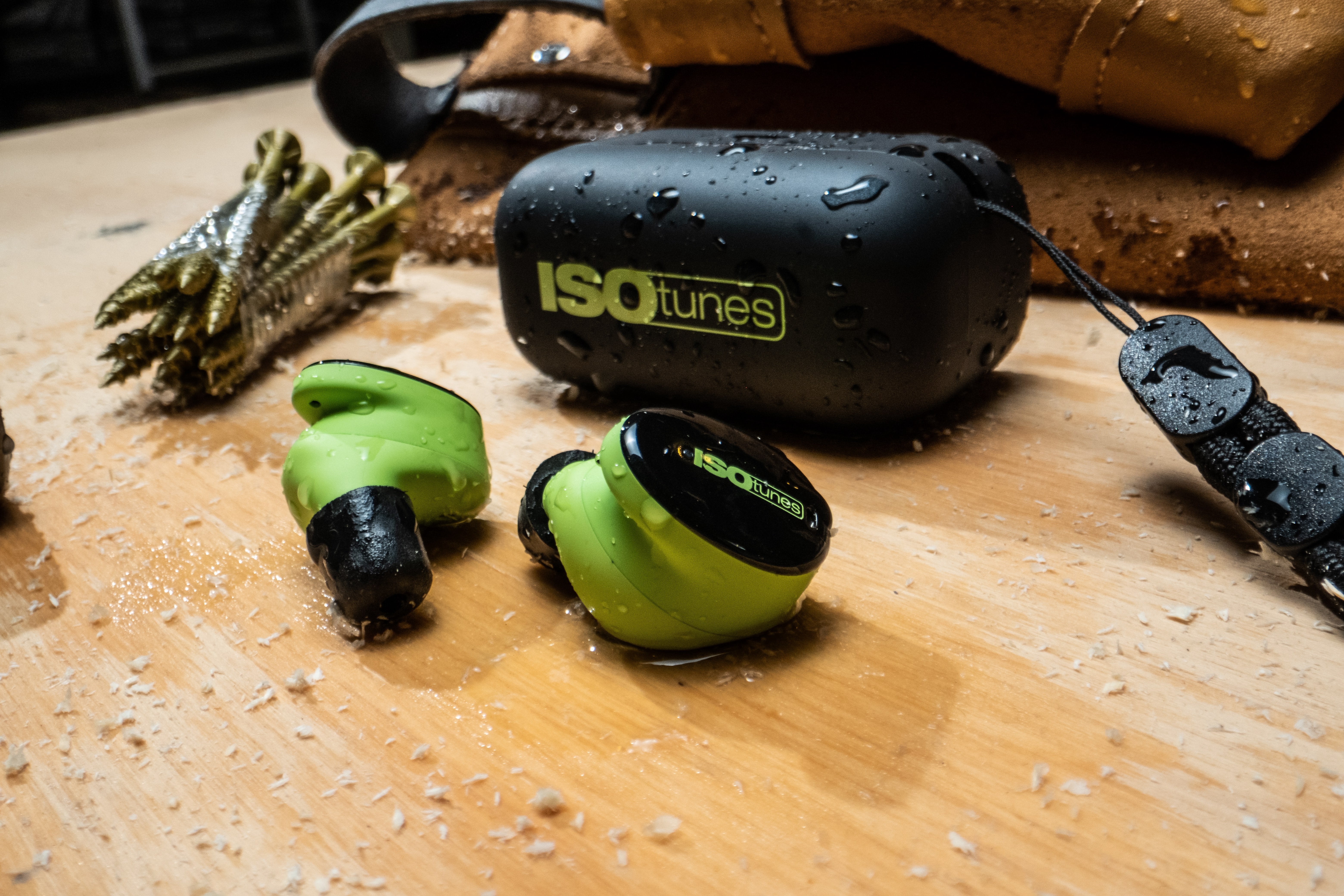 ISOtunes Free Aware Hearing Protection: True Wireless Bluetooth Earbuds with Audio Passthrough Technology