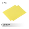 thumbnail image 3 of Glitter EVA Foam Sheets Yellow 10.8x8.4 Inch 1.5mm for Arts and Crafts Pack of 2, 3 of 6