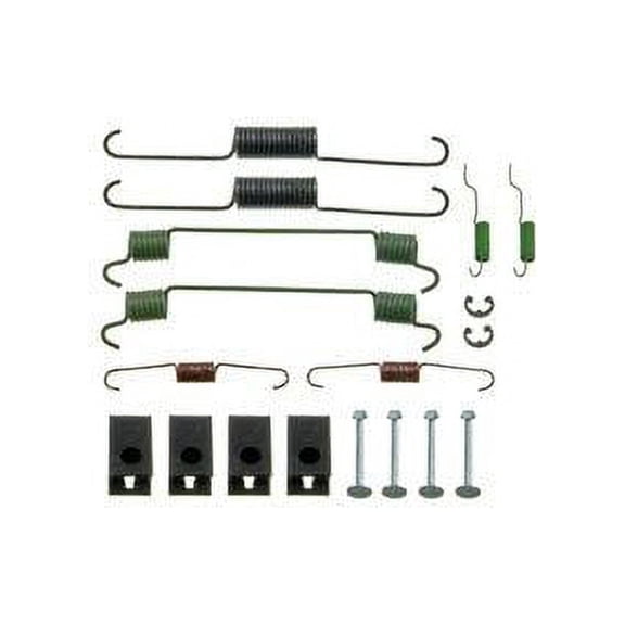 Rear Drum Brake Hardware Kit - Compatible with 1999 Chevy Tracker