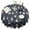 Dark Blue Ballerina, variant on Colorful Princess Castle Pattern Round Tablecloth 60"x60",Wrinkle Wipeable Table Cloth for Kitchen Dining Room Picnic Patio Party