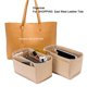 thumbnail image 2 of Organizador de bolsos inerte apto para compras East West en cuero flexible Organizador de bolsos grandes Forro interior Soporte para bolsos Shaper, 2 of 5