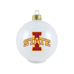 Iowa État Cyclones Ornement - LED Couleur Changeant Boule