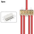 thumbnail image 1 of High Power T-Shaped Splitter Quick Connector 80A 1000V Brass ABS Terminal Block, 1 of 6