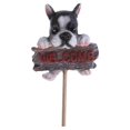 thumbnail image 1 of Adorno de resina para perro, adorno para pastel con forma de espiga, terrario de musgo, decoración para maceta de bonsái C, 1 of 6
