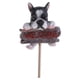 thumbnail image 1 of Figura de animal de decoración de perro de resina con forma de espiga, maceta para casa de muñecas, decoración de casa-C do, 1 of 6