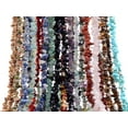 thumbnail image 4 of Natural Chip Stone Beads Multicolor 5-8mm About 400 Pieces Irregular Gemstones Healing Crystal Loose Rocks Bead Hole Drilled DIY for Bracelet Jewelry Making Crafting (5-8mm, Multicolor), 4 of 9