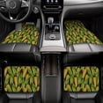 thumbnail image 7 of Pofeuu Corn 2 Print Car Foot Mat Set of 4 Pieces - All-Weather Full Set Floor Mats for Cars Trucks SUVs, 7 of 7