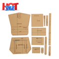 thumbnail image 1 of Ccdes Acrylic Template,Transparent Acrylic Template Leather Craft Pattern DIY Mold for Handbag Single‑Shoulder Bag,Leathercraft Mold, 1 of 8