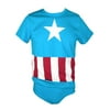 Men's Marvel Captain America Tee and Brief Set