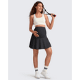 thumbnail image 2 of G4Free BareFeel Maternity Tennis Skirt with One Pocket Over The Belly Stretchy Pregnancy Workout Skorts Inner Shorts Golf, 2 of 8