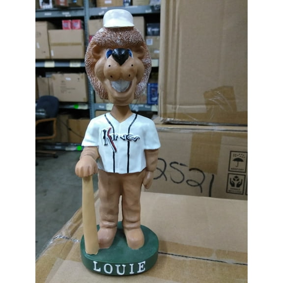 Louie the Lion Kalamazoo Kings Mascot Bobble SGA Kalamazoo Kings Bobblehead