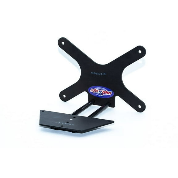 STO N SHO Front License Plate Bracket Compatible with 2013-2014 Ford Roush Mustang (SNS14)
