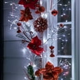 thumbnail image 3 of Wintergreen Lighting 118" Prelit Artificial Climbing Vine, White with Cool White LED Lights for Home Party Wedding Décor, 3 of 6