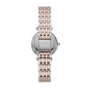 Fossil Women's Carlie Mini 28mm Three-Hand, Stainless Steel Watch