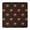Black Halloween Pumpkins, variant on Black Halloween Spider Webs Square Fitted Tablecloth with Elastic Edge,Square Table Cover,Washable Elastic Table Cover for Home Kitchen Party Decor 34"x34"