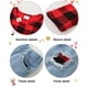 thumbnail image 4 of Conjunto de manga larga con estampado floral navideño CARETOO para niñas, 4 of 5