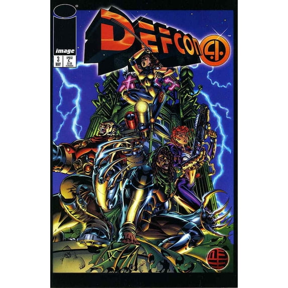 DefCon 4 #3 VF ; Image Comic Book