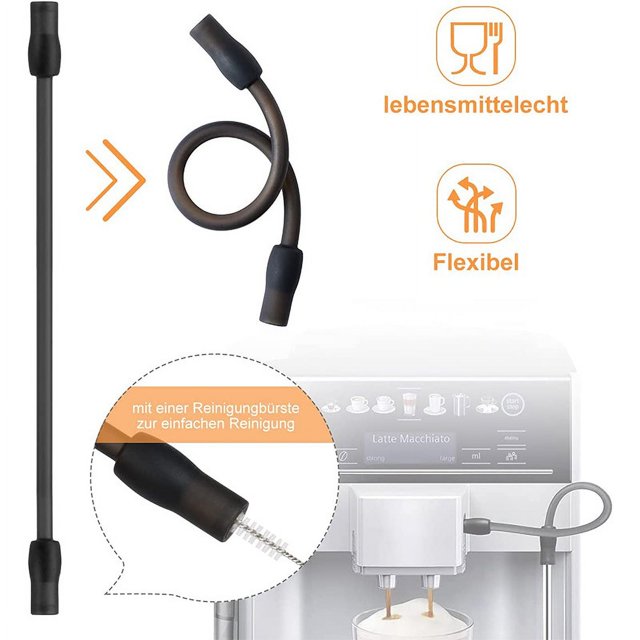 kit de Nettoyage de Tuyau de Lait pour machine à Café Entièrement Automatique