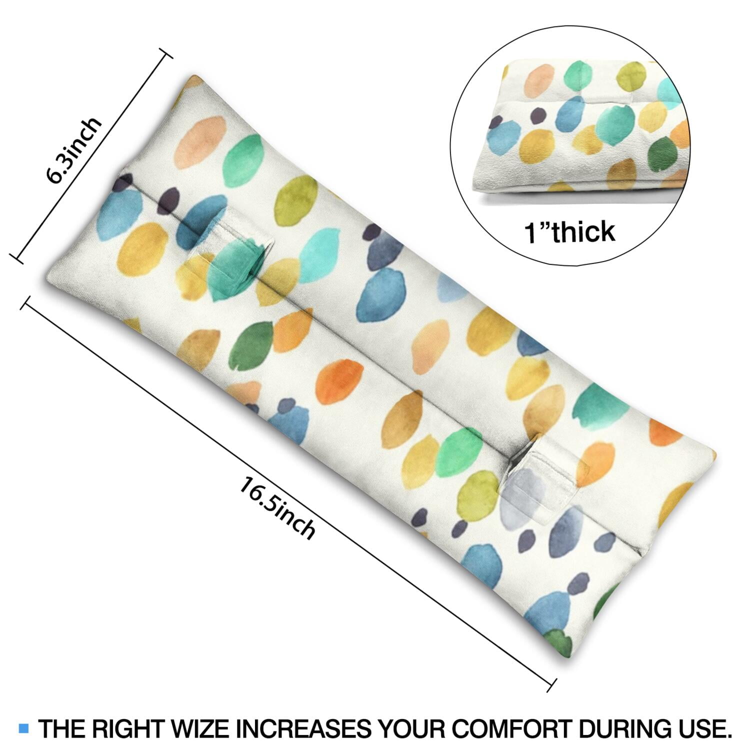 Floral and Skull Nature Inspired Seat Belt Pillow - Post Surgery Recovery