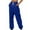 *Blue, variant on CENGNIAN Women's Drawstring Fleece Lined Sweatpants,Warm Leg Tied Pants For Women,Ladies Fall Winter Workout Joggers with Pockets,Army Green,Size L